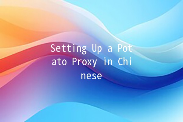 Setting Up a Potato Proxy in Chinese 🌐🥔