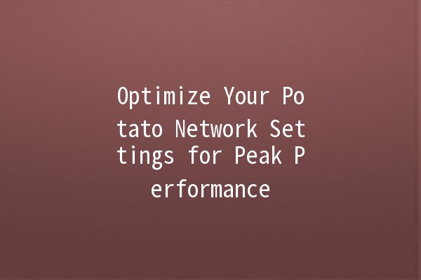 Optimize Your Potato Network Settings for Peak Performance 🌐🥔