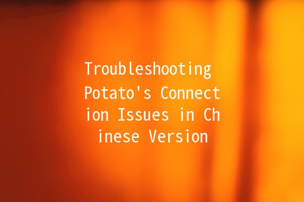 Troubleshooting Potato's Connection Issues in Chinese Version 🥔💻