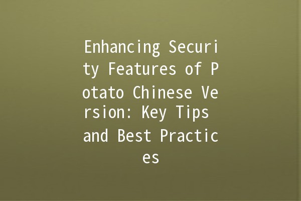 Enhancing Security Features of Potato Chinese Version: Key Tips and Best Practices 🔒🥔