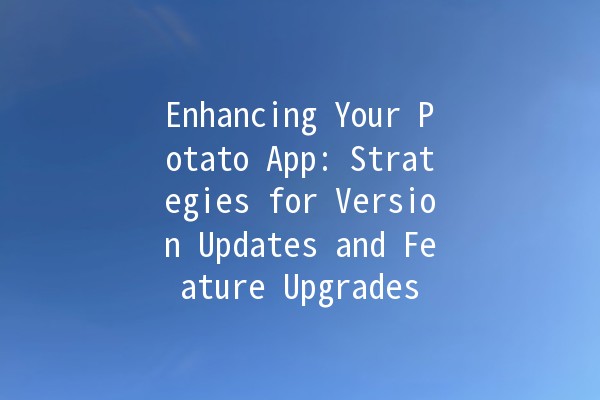 Enhancing Your Potato App: Strategies for Version Updates and Feature Upgrades 🍟🚀