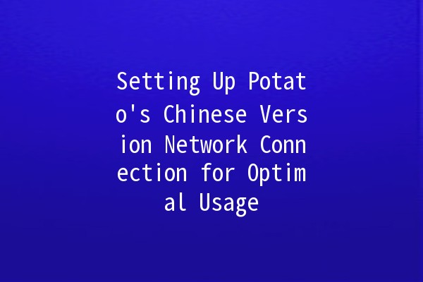 Setting Up Potato's Chinese Version Network Connection for Optimal Usage 🌐🔧