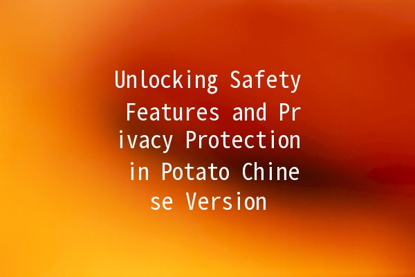 🌟 Unlocking Safety Features and Privacy Protection in Potato Chinese Version 🌟