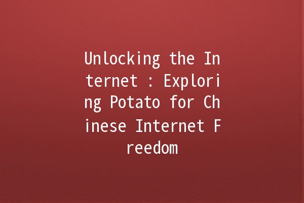 Unlocking the Internet 🌐: Exploring Potato for Chinese Internet Freedom